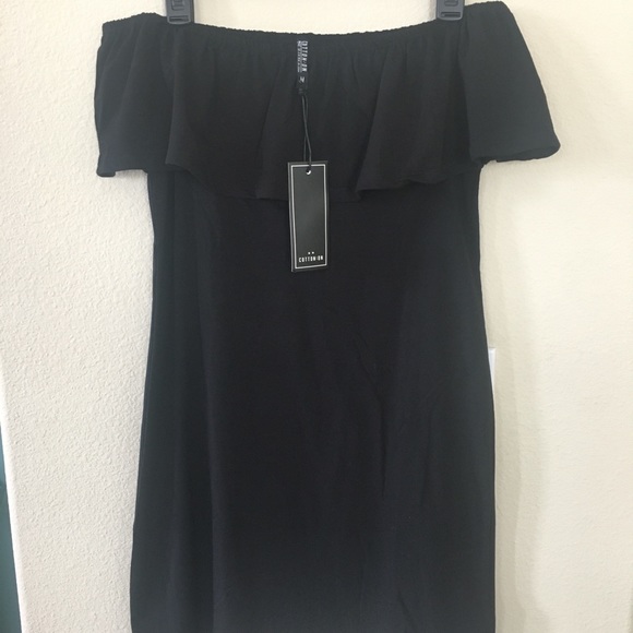 Cotton On Dresses & Skirts - NWT COTTON ON OFF THE SHOULDER DRESS RELAXED FIT